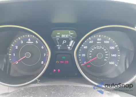 2013 Hyundai Elantra Gls из США, поврежденный, VIN 5NPDH4AE2DH278760